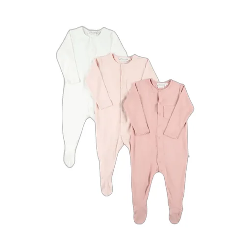 Long-Sleeve Cotton Babygrow