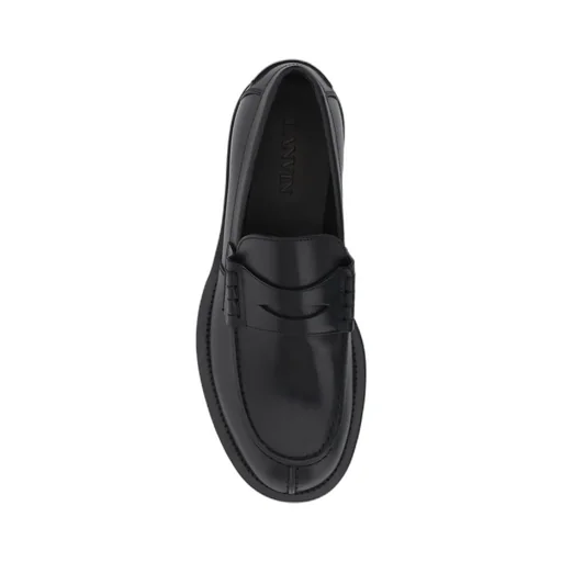 Lanvin Slip-On Penny Loafers
