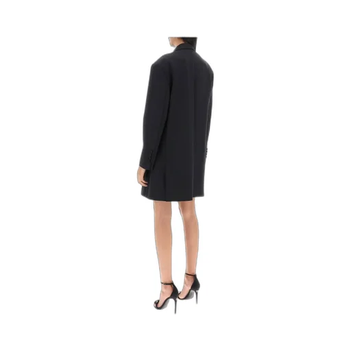 Dolce & Gabbana Floral Patch Straight Hem Blazer