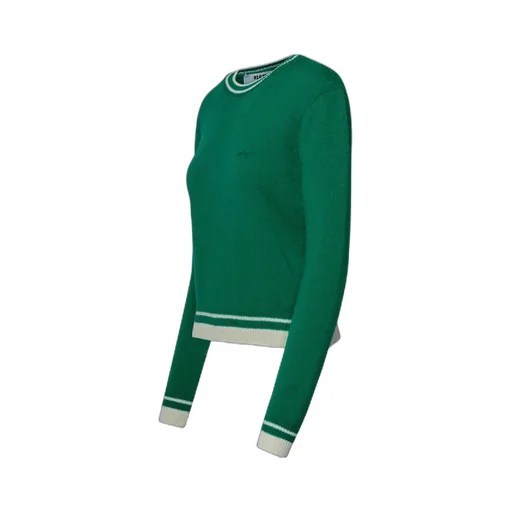 Round Neck Long-Sleeved Sweater