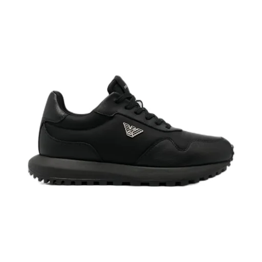 Emporio Armani Sustainability Low-Top Sneakers