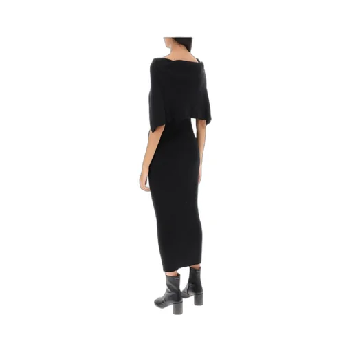 Mm6 Maison Margiela Zip-Up Knitted Dress
