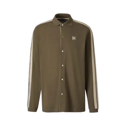 Palm Angels Long-Sleeved Button-Up Shirt