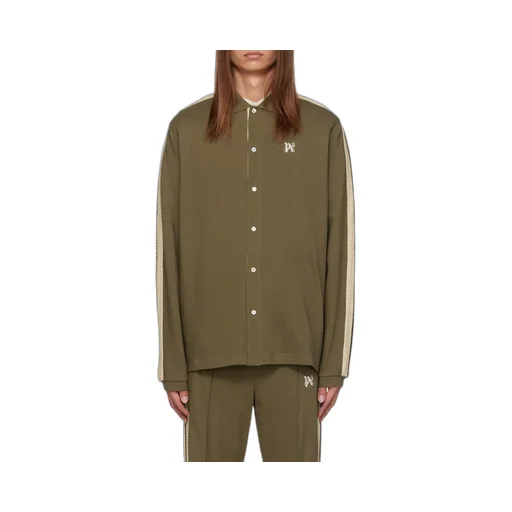 Palm Angels Long-Sleeved Button-Up Shirt