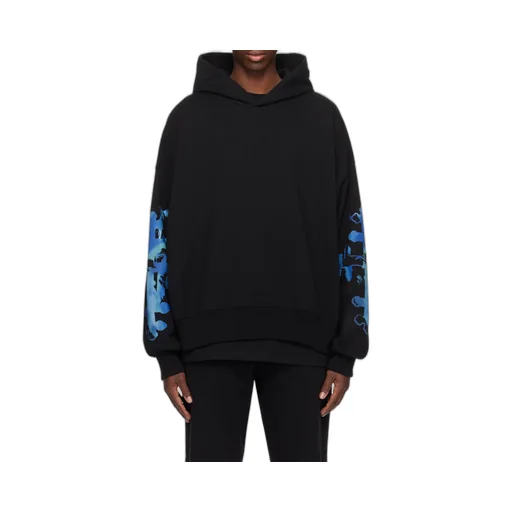 Graphic-Print Cotton Hoodie