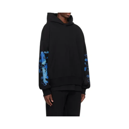 Graphic-Print Cotton Hoodie