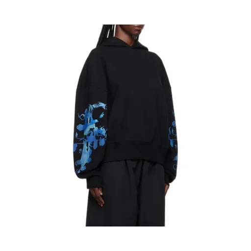 Graphic-Print Cotton Hoodie