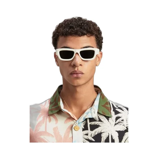 Palm Angels Eyewear Auberry Rectangle-Frame Sunglasses