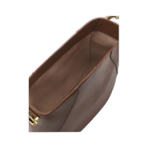 Lanvin Logo Embossed Melodie Hobo Bag