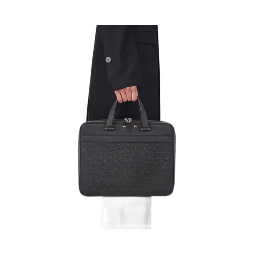 Embossed Briefcase