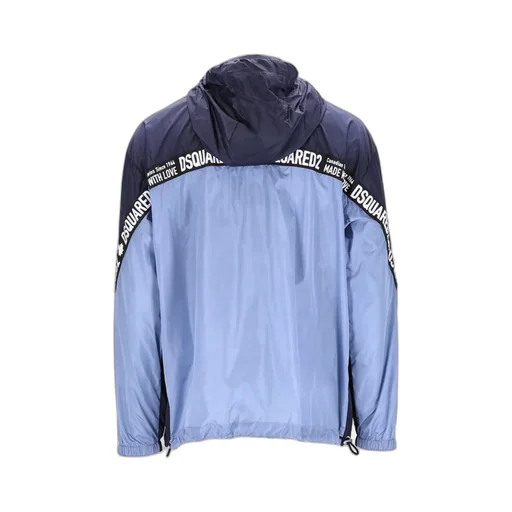 Logo Logo Hooded Casual Jacket