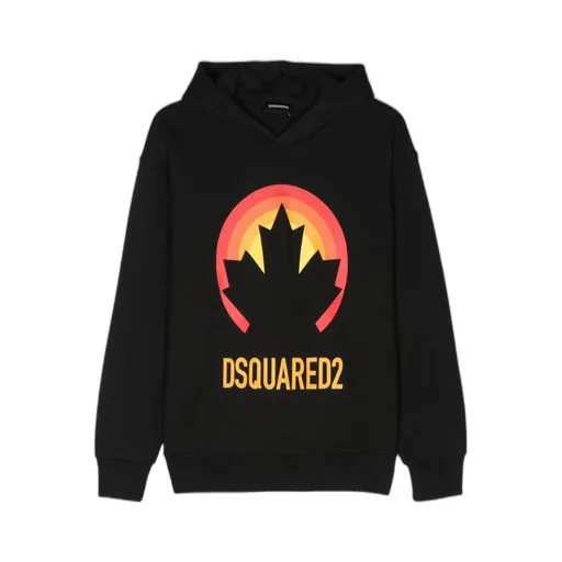 Graphic-Print Cotton Hoodie