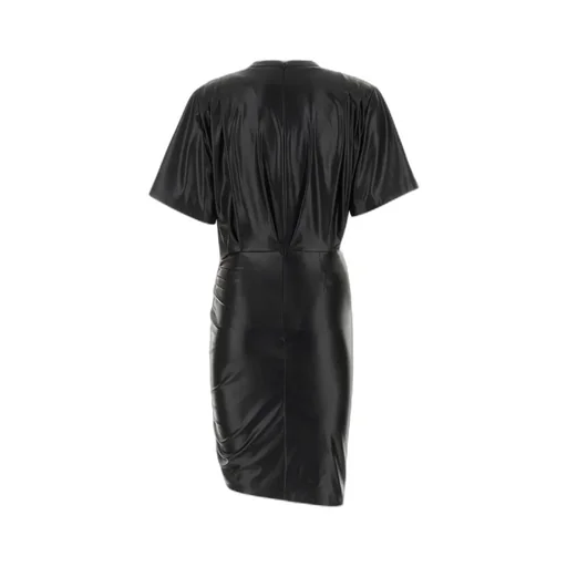 Isabel Marant ÉToile Balesi Short-Sleeved Asymmetric Hem Mini Dress