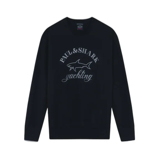 Round Collar Logo Sweater