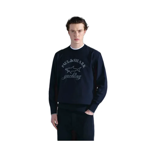 Round Collar Logo Sweater