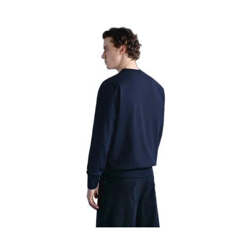 Round Collar Logo Sweater