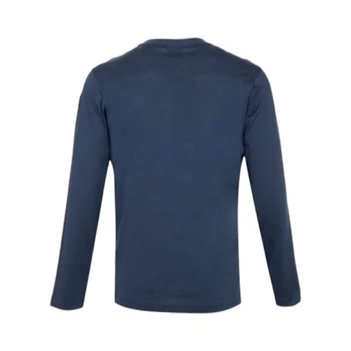T-Shirt With Round Neck And Long Sleeves