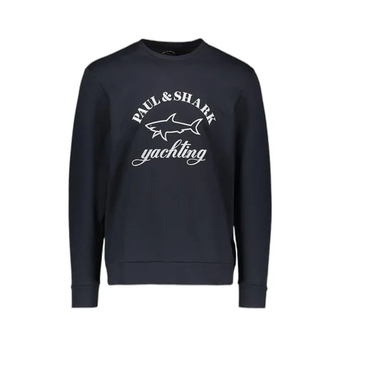 Round Collar Logo Sweater