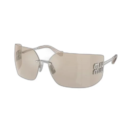 Logo-Plaque Geometric Sunglasses
