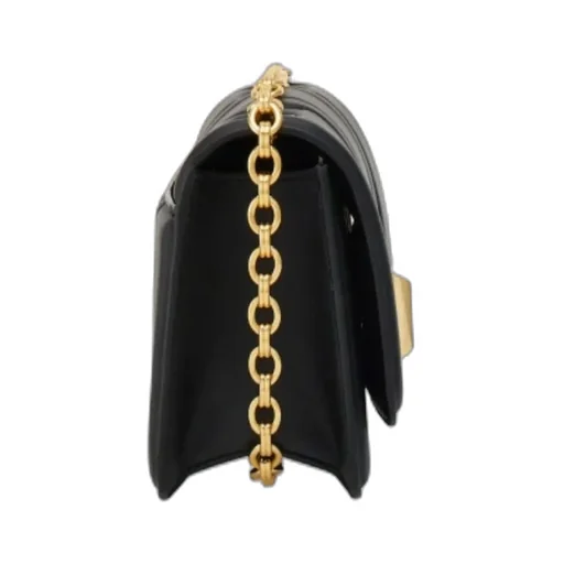 Salvatore Ferragamo Twist Lock Chain-Linked Shoulder Bag