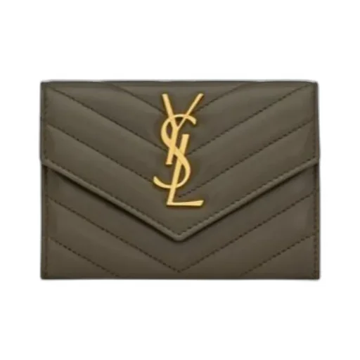 Cassandre Matelassé Small Envelope Wallet In Lambskin