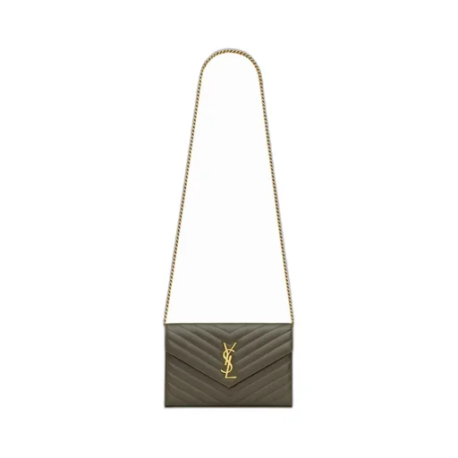 Cassandre Matelassé Chain Wallet In Lambskin