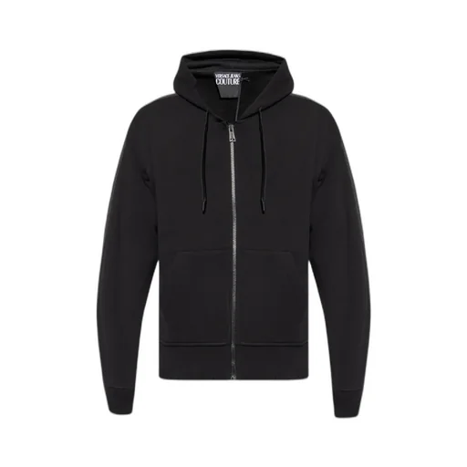 Versace Jeans Couture Logo Printed Full-Zip Hoodie