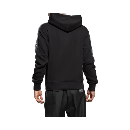 Versace Jeans Couture Logo Printed Full-Zip Hoodie