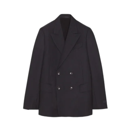 Lanvin Double-Breasted Long-Sleeved Jacket