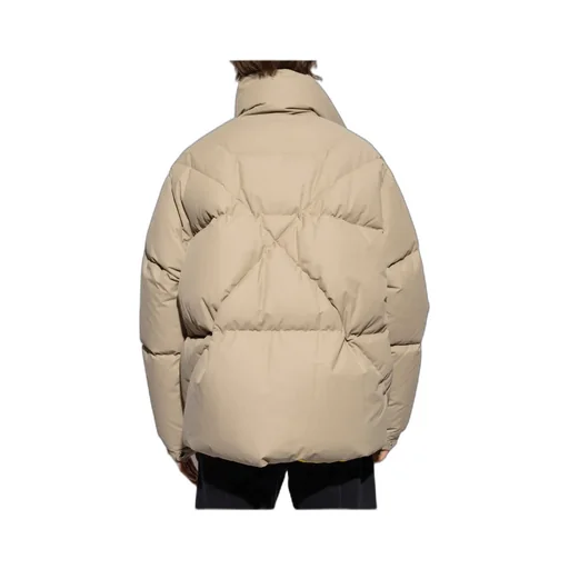 Khrisjoy Quilted Zip-Up Down Jacket