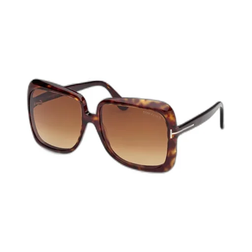 Tom Ford Eyewear Lorelai Oversized Frame Sunglasses