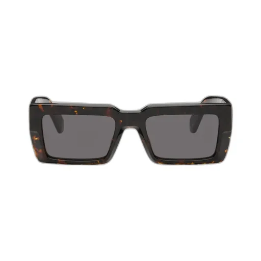 Off-White Rectangular Frame Sunglasses
