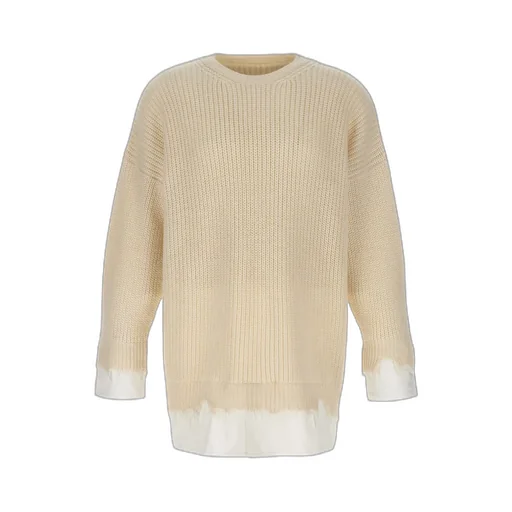 Mm6 Maison Margiela Distressed Knitted Jumper