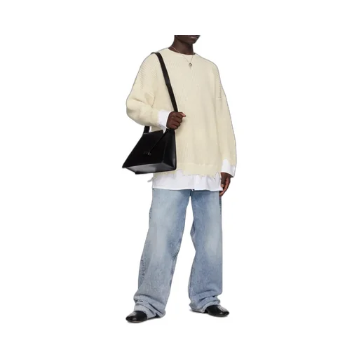 Mm6 Maison Margiela Distressed Knitted Jumper