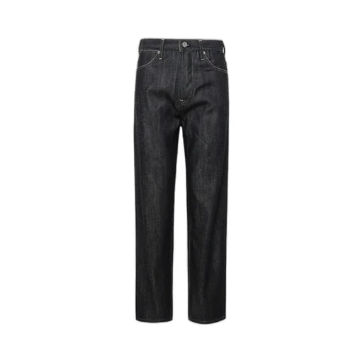 Jil Sander Contrast Stitching Tapered Jeans