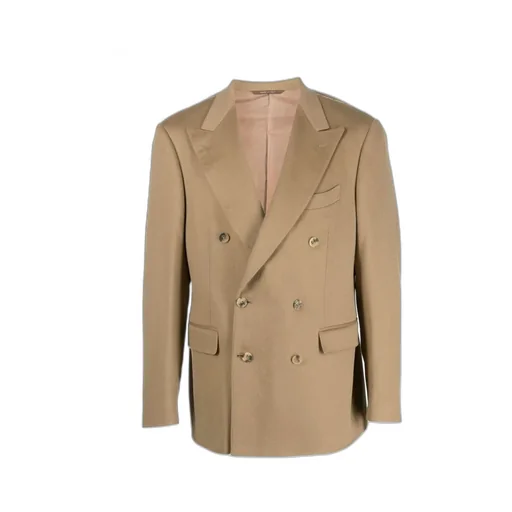 Double-Breasted Cashmere Blazer