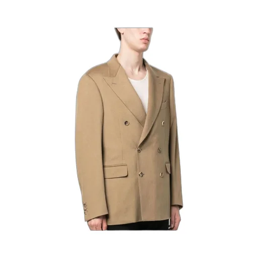 Double-Breasted Cashmere Blazer