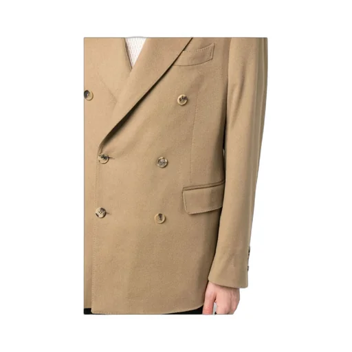 Double-Breasted Cashmere Blazer