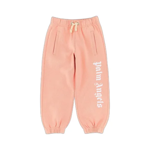 Palm Angels Kids Logo Printed Drawstring Track Pants