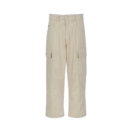 Emporio Armani Kids High Waist Corduroy Trousers