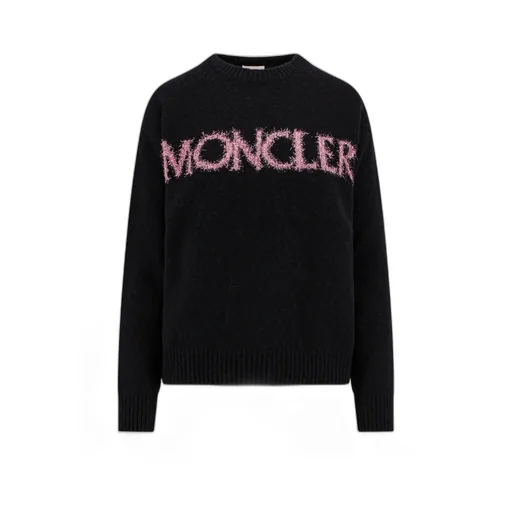 Moncler Logo Detailed Crewneck Knitted Jumper