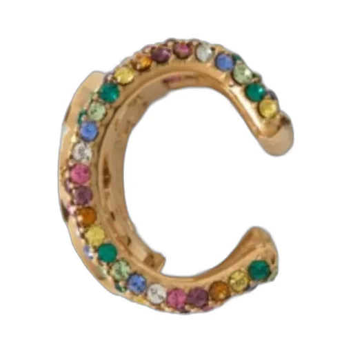 Monogram-Motif Ear Cuff