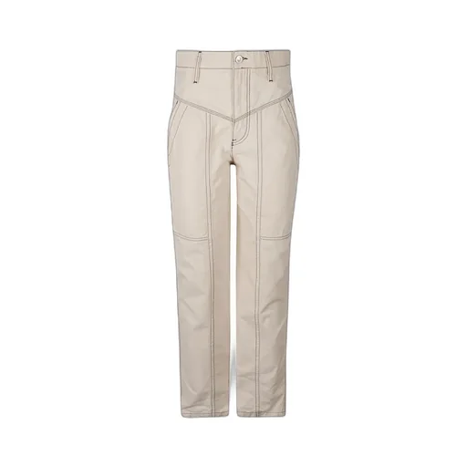 Panelled Cotton Trousers