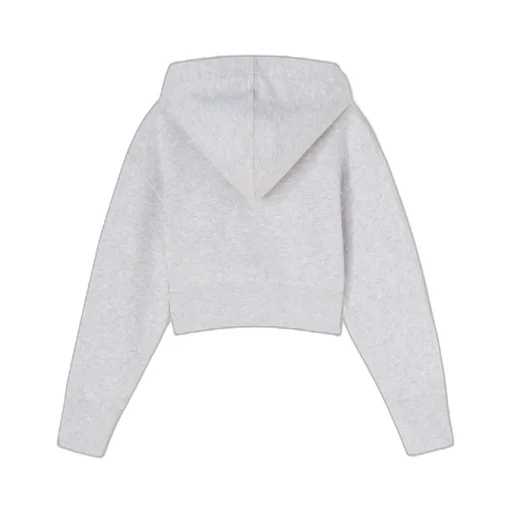 Palm Angels Kids Flames Logo-Printed Cropped Hoodie