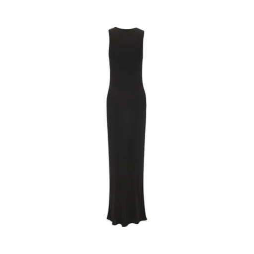 Saint Laurent Scoop Neck Sleeveles Dress