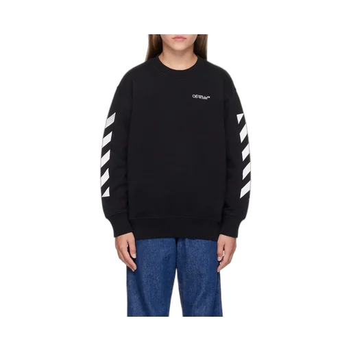 Off-White Kids Logo Printed Crewneck Sweatshirt