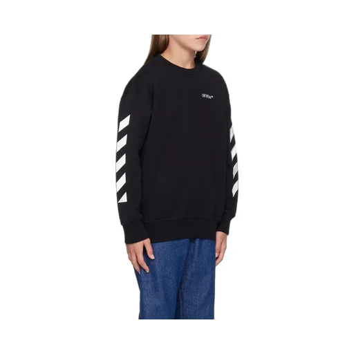 Off-White Kids Logo Printed Crewneck Sweatshirt
