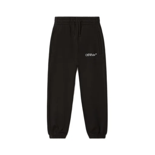 Off-White Kids Bookish Logo-Printed Drawstring Track Pants