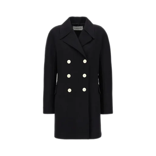 Lanvin Long Sleeved Double Breasted Coat