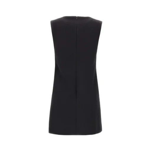 Round-Neck Sleeveless Minidress
